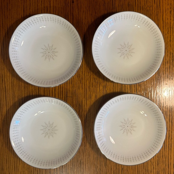 Set of 4 Vintage Hira Fine China of Japan, Mariner Pattern Small 5.5” Bowls - Picture 3 of 5